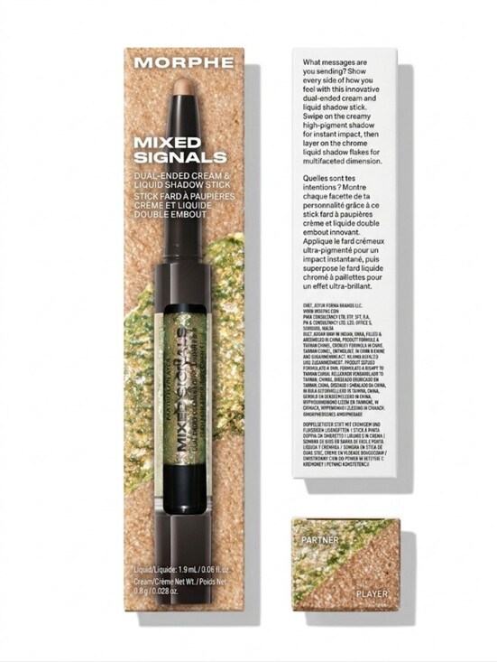 Morphe Other - Morphe Mixed Signals Dual-Ended Eyeshadow Stick — Metallic Gold